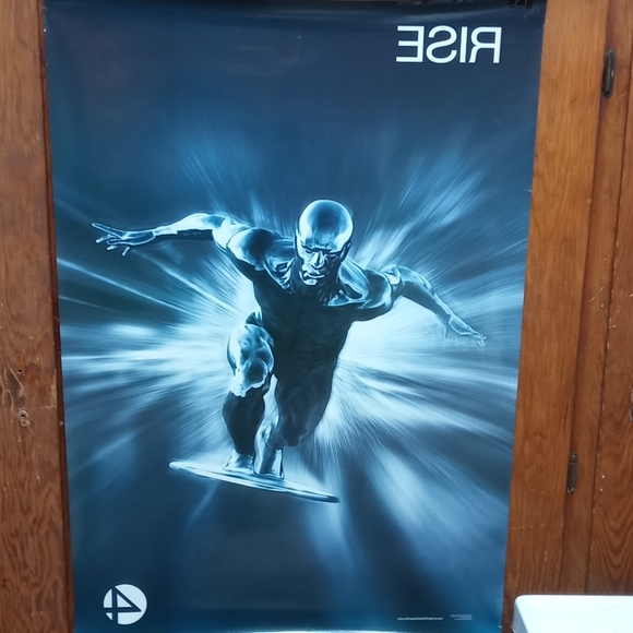 RISE Of The Silver Surfer Movie Poster One Sheet Original Double Sided - Picture 5 of 6